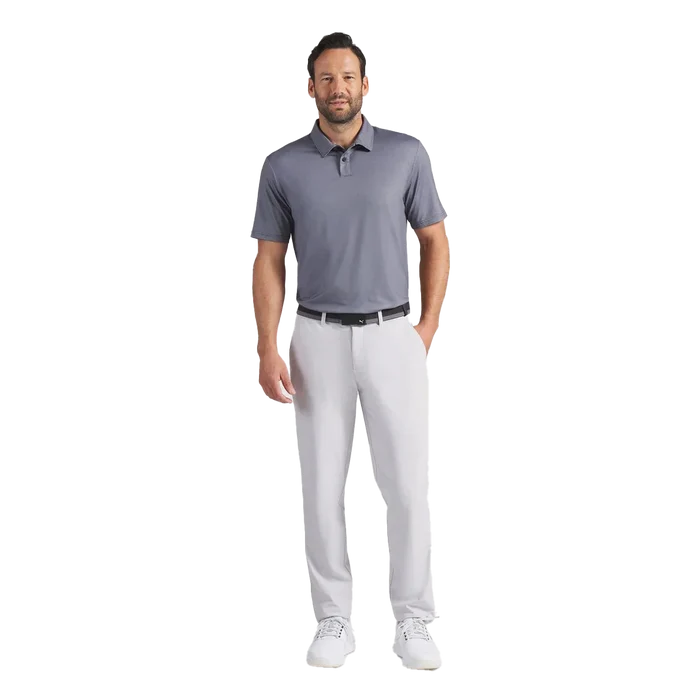 Puma Golf Men's CLOUDSPUN Birdseye BN Polo Grey Color