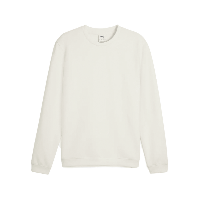 Puma Golf Men's CLOUDSPUN Fleece Crewneck Sweater White color