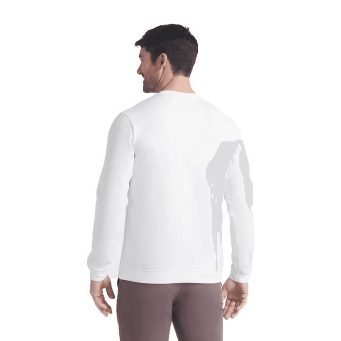 Puma Golf Men's CLOUDSPUN Fleece Crewneck Sweater White color