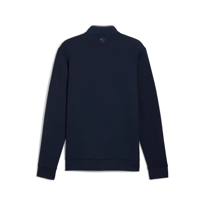 Puma Golf Men's CLOUDSPUN Fleece Hybrid BN Jacket Navy Color
