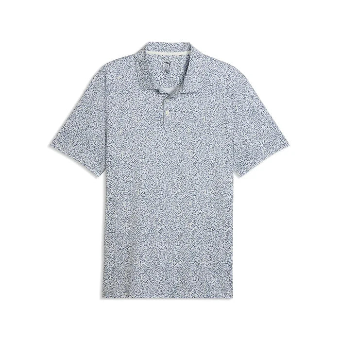 Puma Golf Men's CLOUDSPUN Posy BN Polo  White Color