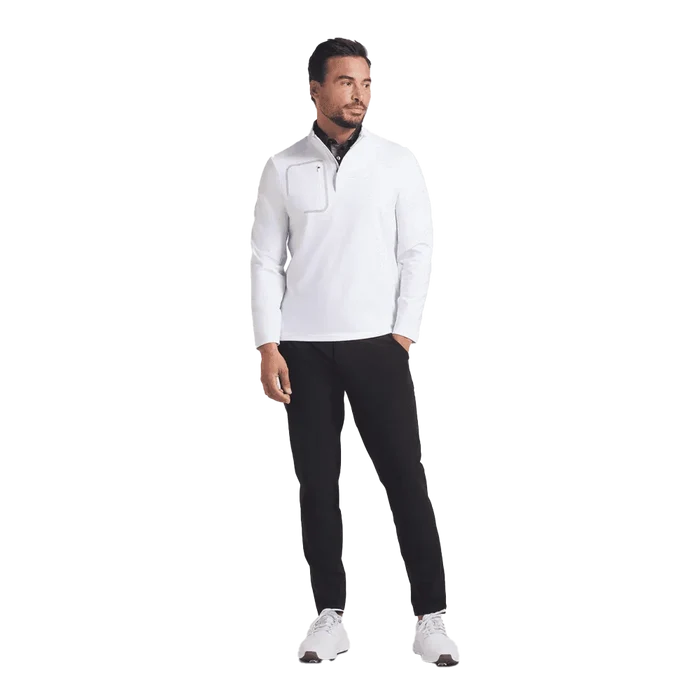 Puma Golf Men's Cloudspun Tech 1/4 ZIP White color