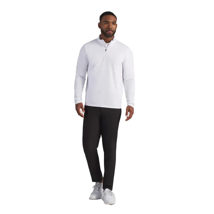 Puma Golf Men's CLOUDSPUN Tech 3D LC 1/4 Zip Jacket White Color
