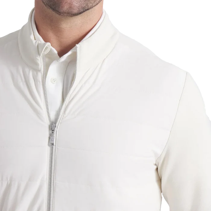 Puma Golf Men's Clubhouse Fleece Jacket Brown Color