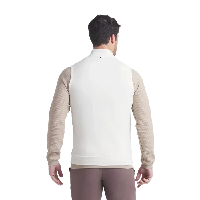 Puma Golf Men's Clubhouse Fleece Vest Tan Color