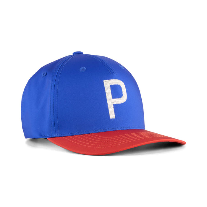 Puma Golf Crafted P Cap Blue Color.
