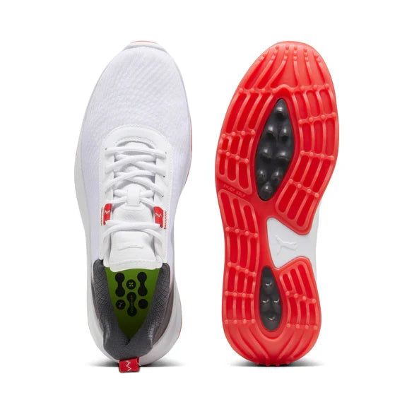 Puma Golf Fusion Crush Sport Wide White Color.