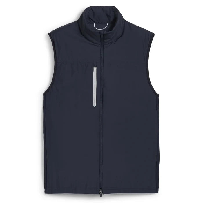 Puma Golf Men's Hielands Vest Navy Color