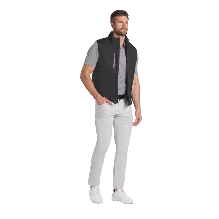Puma Golf Men's Hielands Vest Black Color