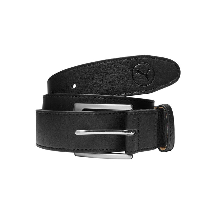 Puma Golf Leather Belt Black Color.
