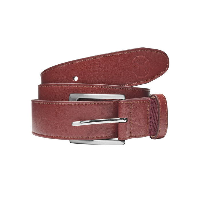 Puma Golf Leather Belt Brown Color.