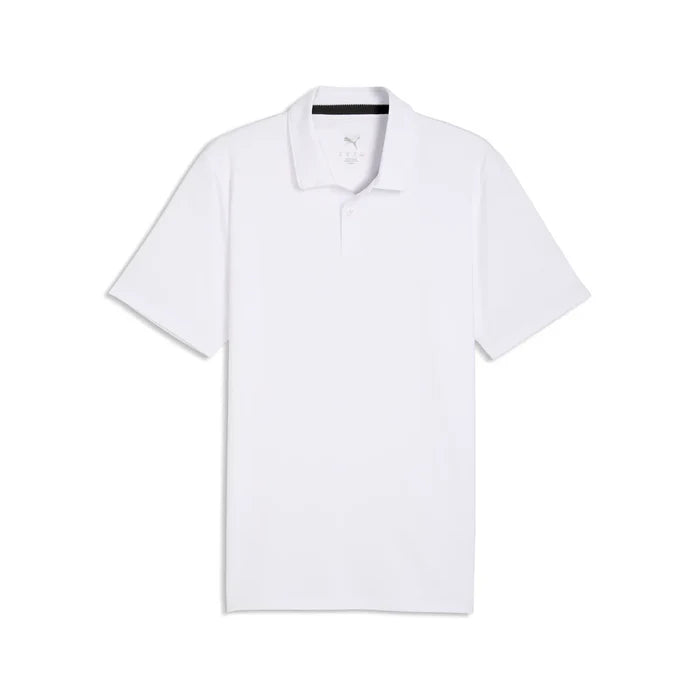 Puma Golf Men's MATTR Brigade 2.0 BN Polo White Color