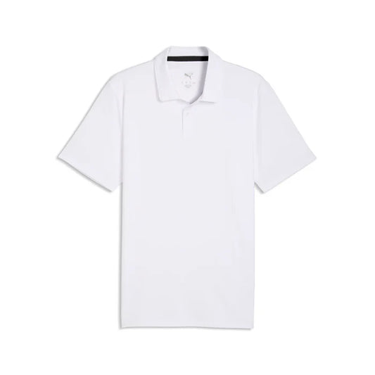 Puma Golf Men's MATTR Brigade 2.0 BN Polo White Color