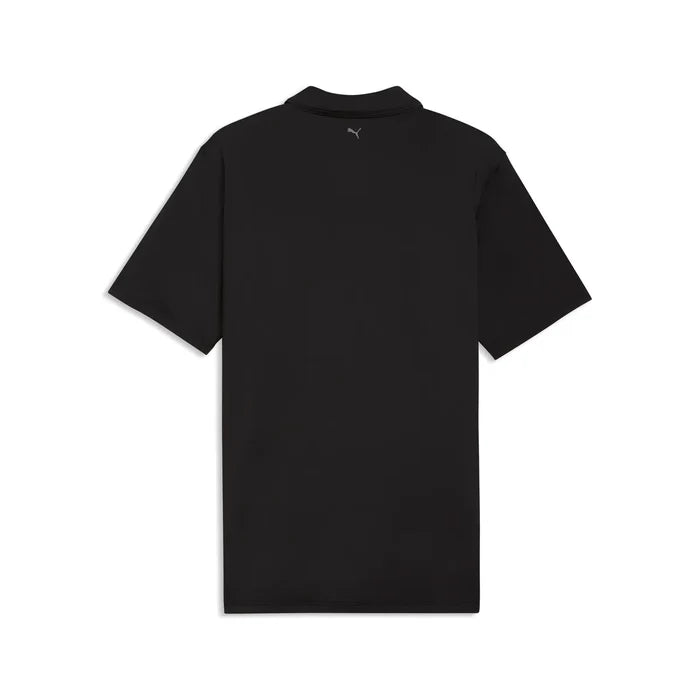 Puma Golf Men's MATTR Brigade 2.0 BN Polo Black Color