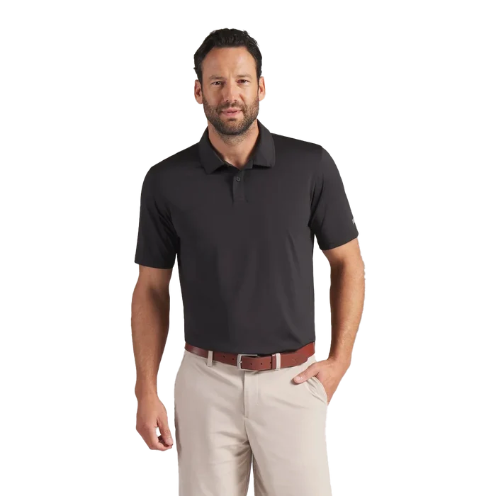 Puma Golf Men's MATTR Brigade 2.0 BN Polo Black Color
