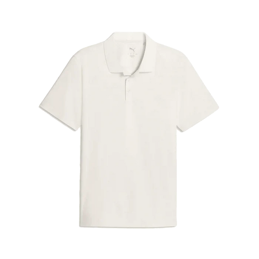 Puma Golf Men's MATTR Check Jacquard BN Polo White color