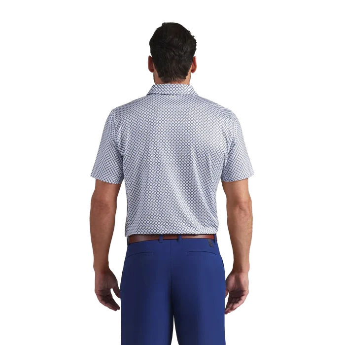 Puma Golf Men's MATTR Clover BN Polo White Color