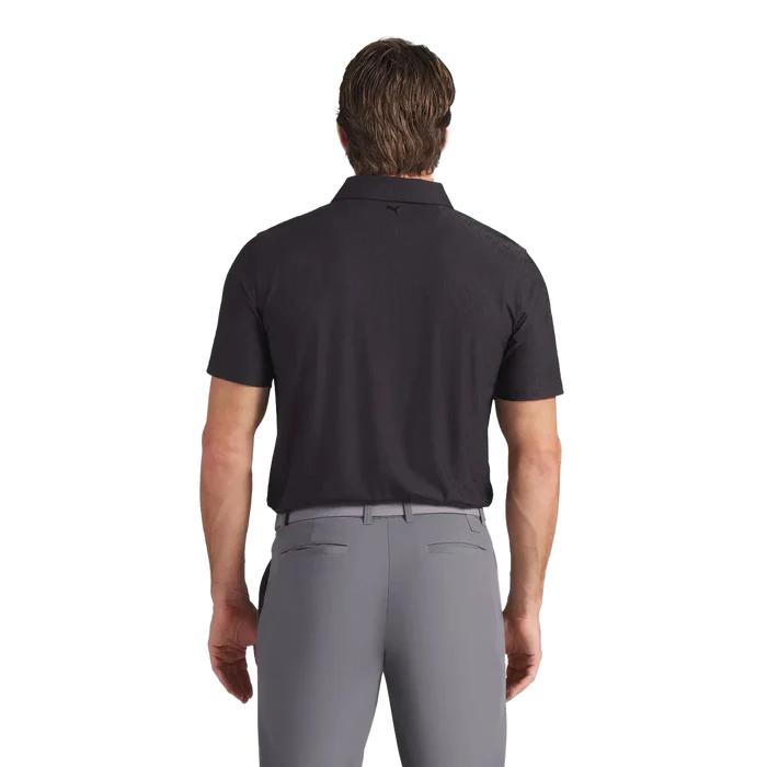 Puma Golf Men's MATTR Geode Polo Black Color