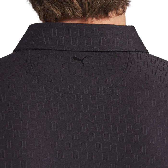 Puma Golf Men's MATTR Geode Polo Black Color