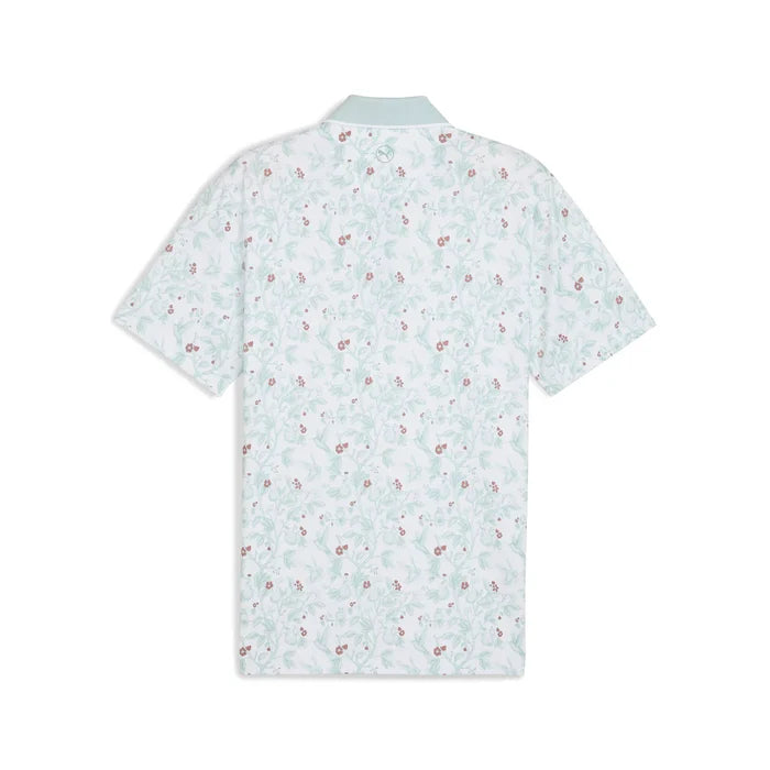 Puma Golf Men's MATTR Humming Polo White Color
