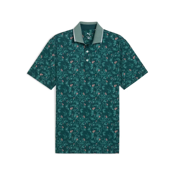 Puma Golf Men's MATTR Humming Polo Green Color