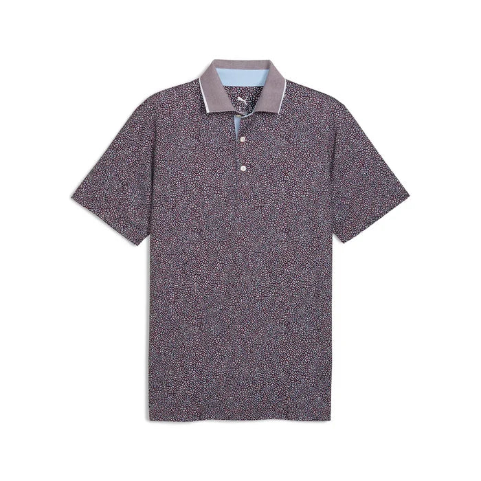 Puma Golf Men's MATTR Joey Golf Polo Maroon Color