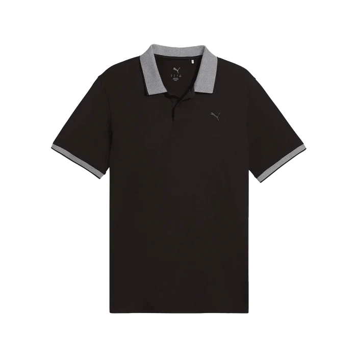 Puma Golf Men's Modalon Crafted LC Polo Black color