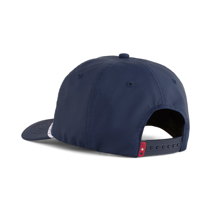 Puma Golf Pars And Stripes 5 Panel Navy Color.