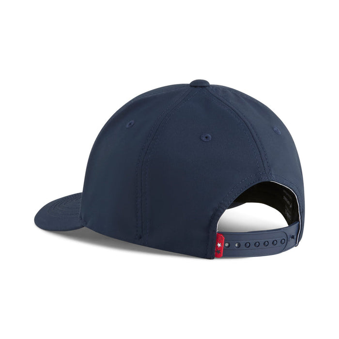 Puma Golf Pars And Stripes 6 Panel Navy Color.