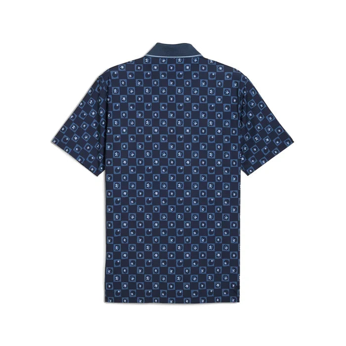Puma Golf Men's PTC Micro Golf Polo Navy Color