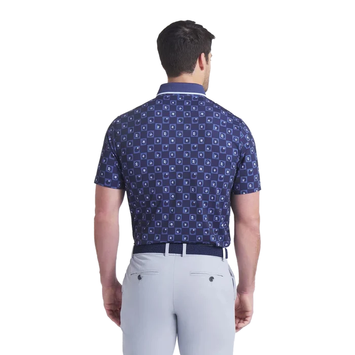 Puma Golf Men's PTC Micro Golf Polo Navy Color