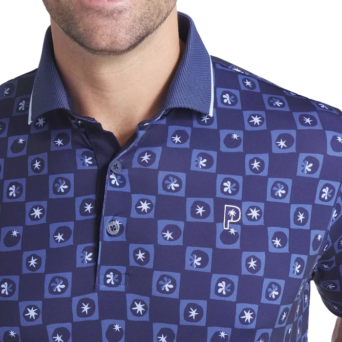 Puma Golf Men's PTC Micro Golf Polo Navy Color