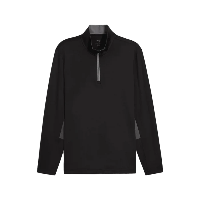 Puma Golf Men's Pure 2.0 1/4 Zip Black color