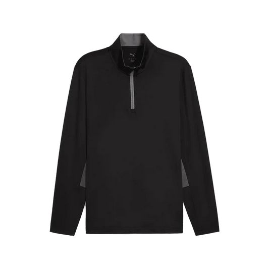 Puma Golf Men's Pure 2.0 1/4 Zip Black color