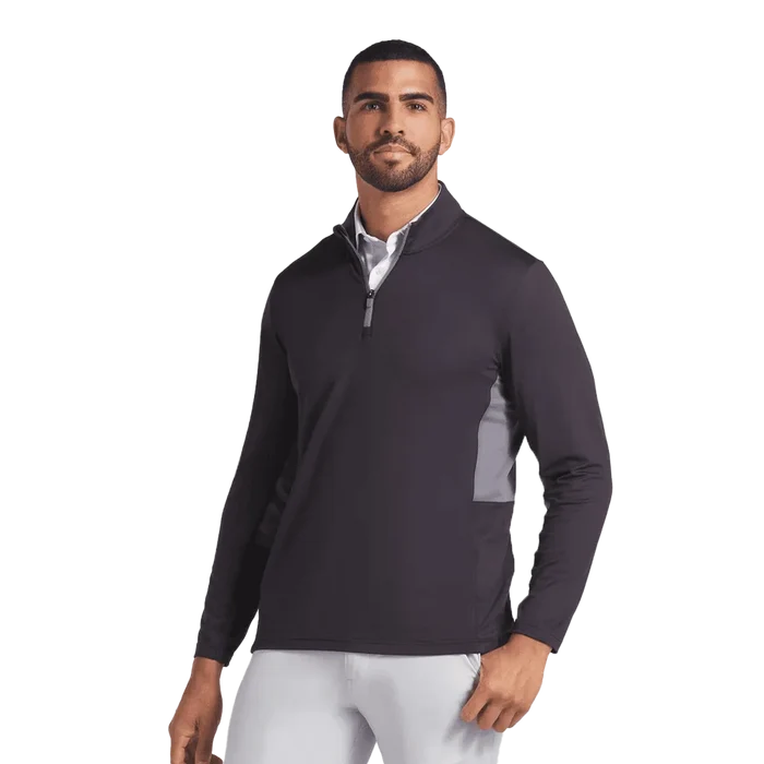 Puma Golf Men's Pure 2.0 1/4 Zip Black color