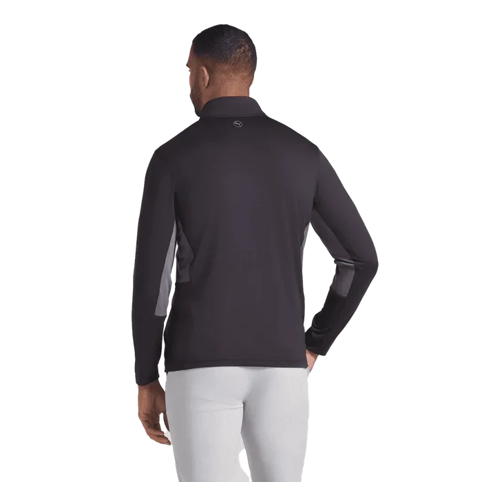 Puma Golf Men's Pure 2.0 1/4 Zip Black color