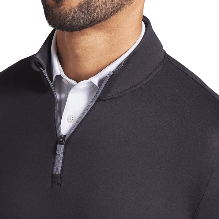 Puma Golf Men's Pure 2.0 1/4 Zip Black color
