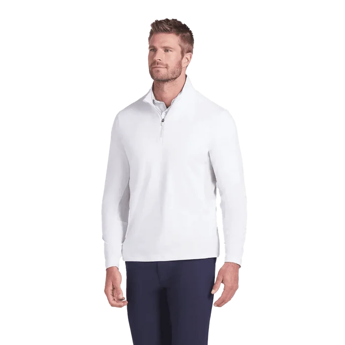 Puma Golf Men's Pure 2.0 1/4 Zip White color