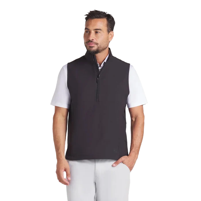 Puma Golf Men's Ripguard Vest Black Color