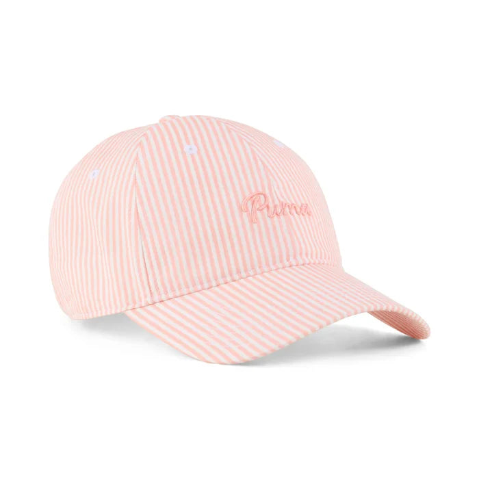 Puma Golf Seersucker Dad Hat Pink Color.