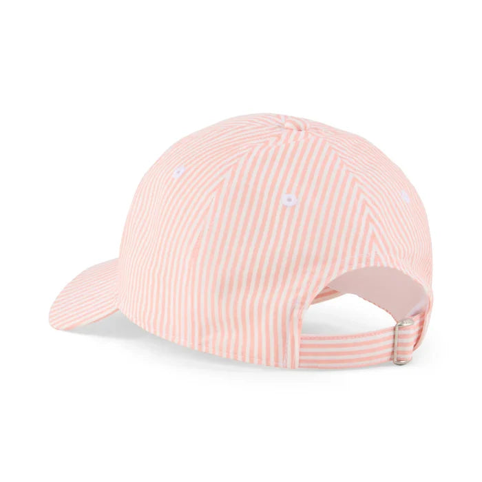Puma Golf Seersucker Dad Hat Pink Color.
