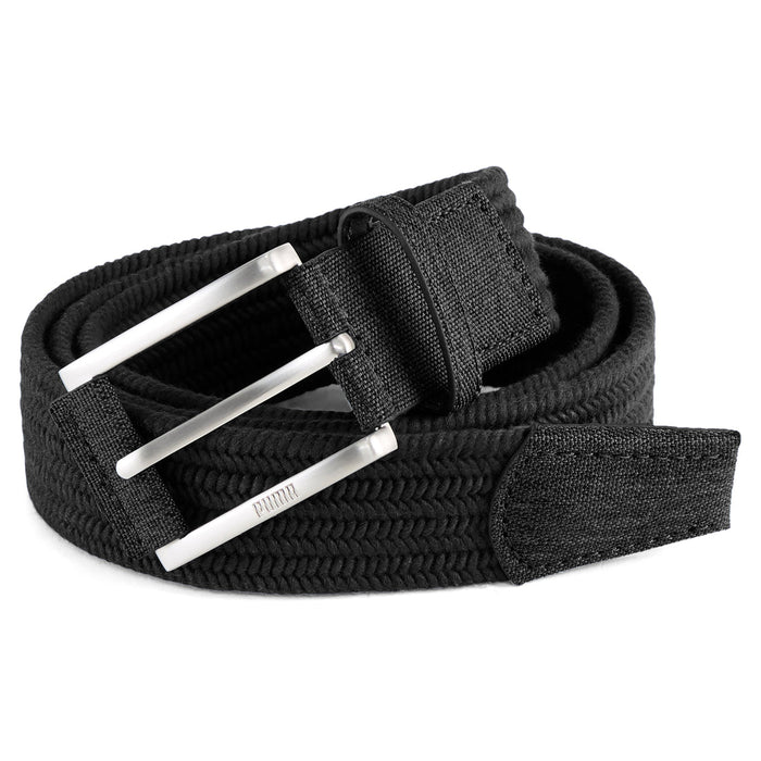 Puma Golf Stretch Weave Belt Black Color.