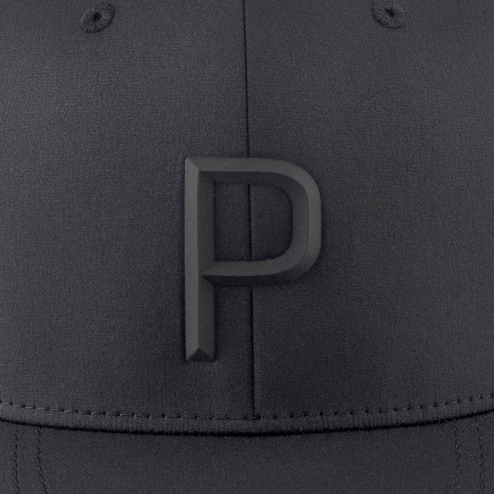 Puma Golf Tech P Snapback Cap Black Color.