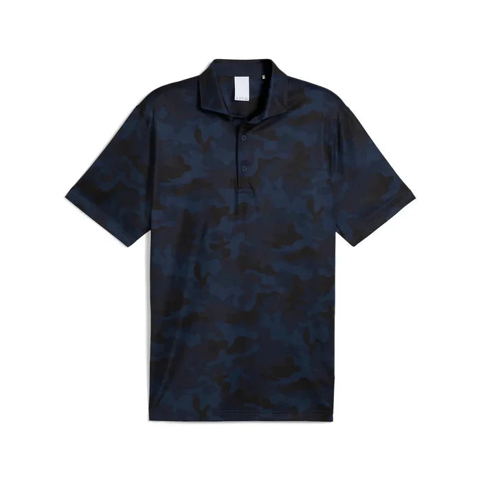 Puma Golf Men's Volition Camo Golf Polo Navy Color.