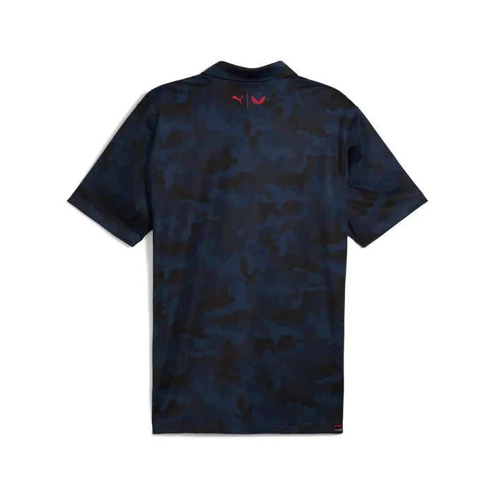 Puma Golf Men's Volition Camo Golf Polo Navy Color.