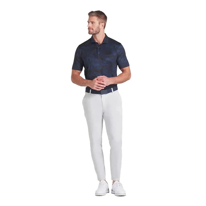 Puma Golf Men's Volition Camo Golf Polo Navy Color.