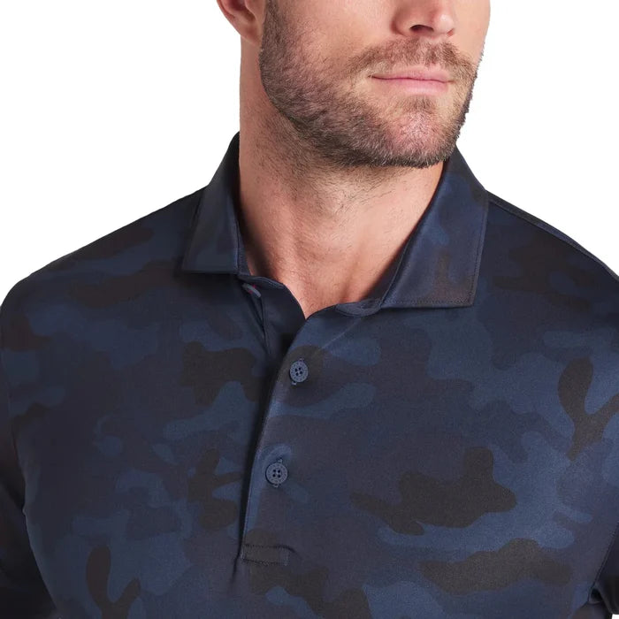 Puma Golf Men's Volition Camo Golf Polo Navy Color.