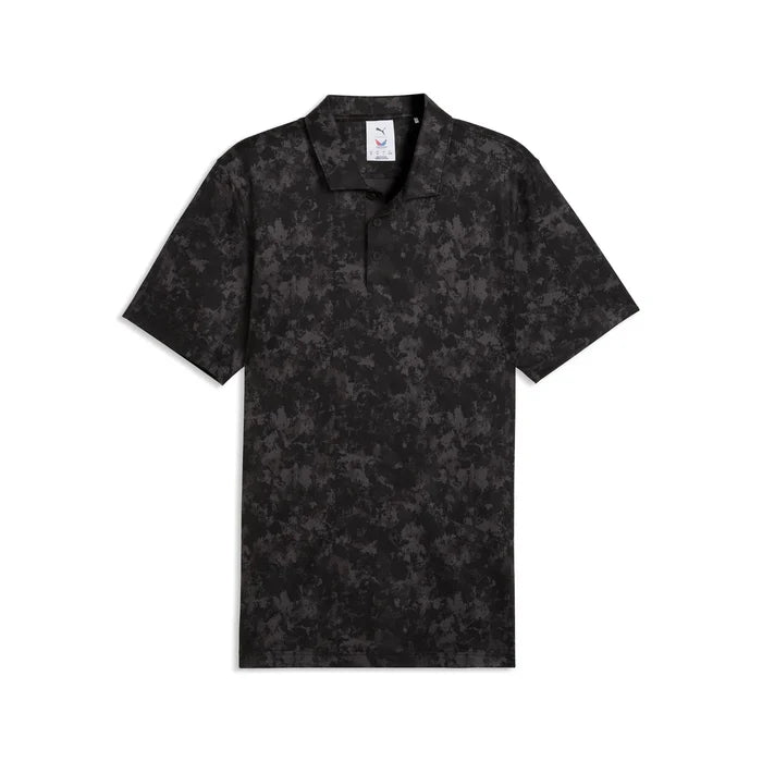 Puma Golf Men's Volition Camo Polo Black Color