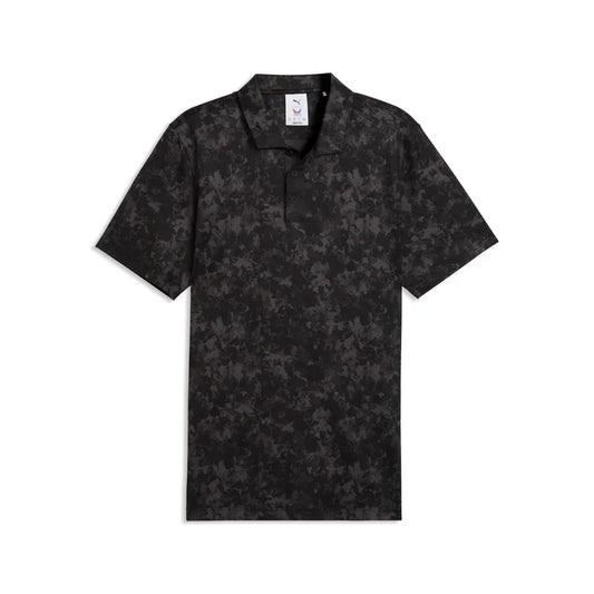 Puma Golf Men's Volition Camo Polo Black Color