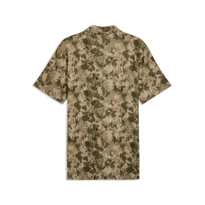 Puma Golf Men's Volition Camo Polo Brown Color